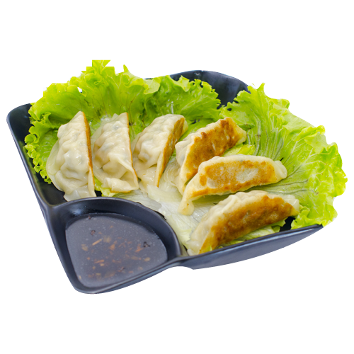 Gyoza aux crevettes grillés